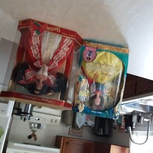 2 beautiful barbie dolls special edition